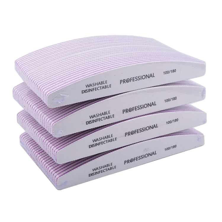 Set 4 pezzi carta vetrata per lima unghie manicure