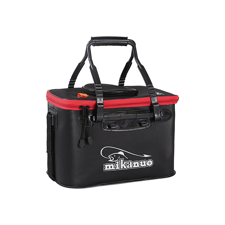 Secchio da pesca pieghevole multifunzionale addensato con scatola per pesci vivi, 30 cm (no Handle and no Side Pockets), 35 cm (with Handle without Side Pockets)