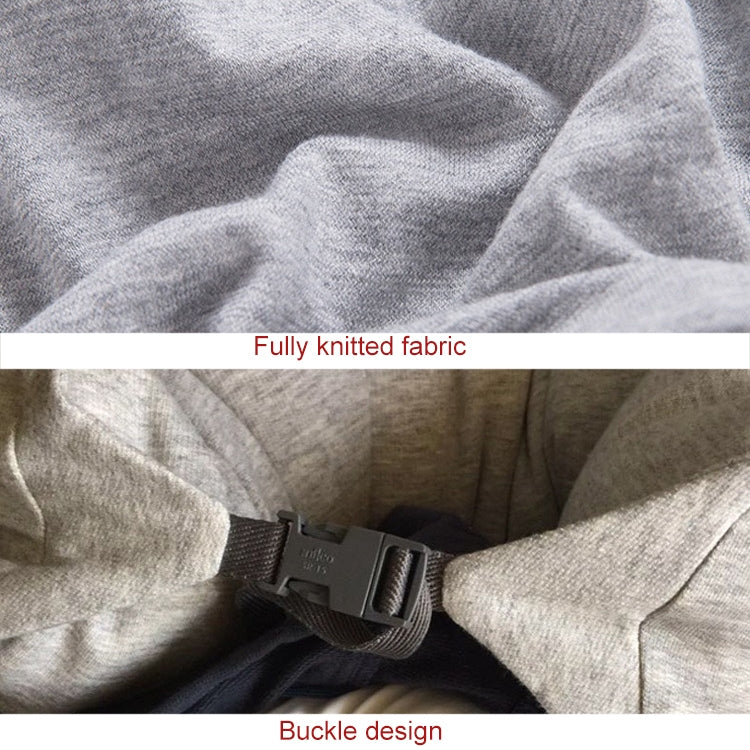 Cuscino per il collo portatile con cappuccio a forma di U da viaggio in aereo