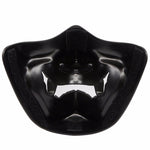 WosporT Maschera tattica a mezza faccia con smorfia per feste di ballo di Halloween