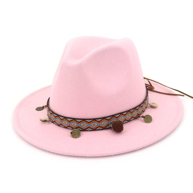 Cappelli jazz da donna Cappelli di lana stile Boemia per la spiaggia primaverile estiva