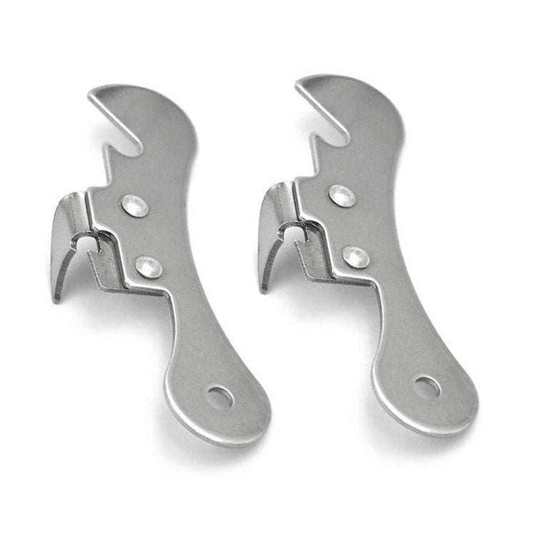 Attrezzo da cucina multifunzionale apribottiglie in acciaio inossidabile da 2 pezzi, Stainless Steel Bottle Opener