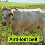 Campana forte anti-smarrimento speciale per mucche spesse, cavalli, pecore, animali da fattoria, XS, S, M, L, XL