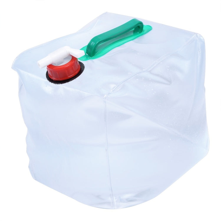 Attrezzatura da campeggio per borsa da bere pieghevole in PVC da 2 pezzi da 20 litri, 20L