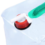 Attrezzatura da campeggio per borsa da bere pieghevole in PVC da 2 pezzi da 20 litri, 20L