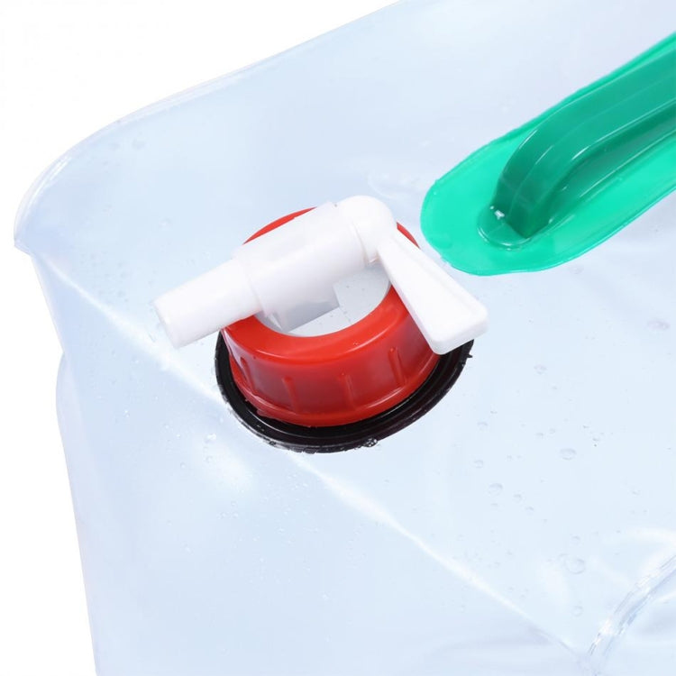 Attrezzatura da campeggio per borsa da bere pieghevole in PVC da 2 pezzi da 20 litri, 20L