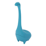 Infusore per dinosauri da cucina in PP per uso alimentare Forma del mostro di Loch Ness Resistenza al calore totale Filtri per tè Utensili per caffè