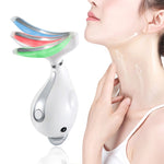 Massaggiatore elettrico per il collo del delfino, rimozione delle rughe, vibrazione manuale, massaggio al viso, strumento per strumenti di bellezza