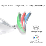 Massaggiatore elettrico per il collo del delfino, rimozione delle rughe, vibrazione manuale, massaggio al viso, strumento per strumenti di bellezza