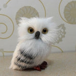 Decorazione natalizia regalo di Natale con gufo di simulazione da 2 pezzi, Simulation Owl