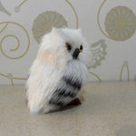 Decorazione natalizia regalo di Natale con gufo di simulazione da 2 pezzi, Simulation Owl
