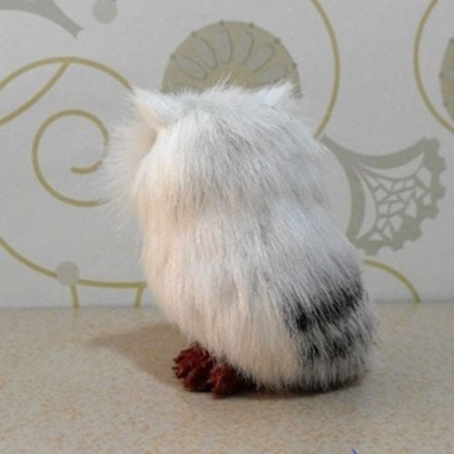 Decorazione natalizia regalo di Natale con gufo di simulazione da 2 pezzi, Simulation Owl