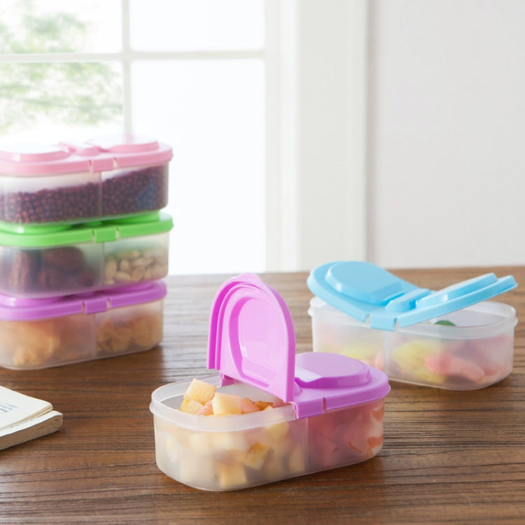Contenitore per il pranzo Contenitore per alimenti in plastica Portatile da campeggio Picnic Contenitore per frutta pieghevole Contenitore per microonde