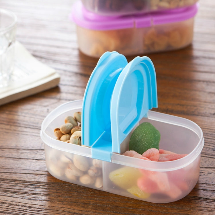 Contenitore per il pranzo Contenitore per alimenti in plastica Portatile da campeggio Picnic Contenitore per frutta pieghevole Contenitore per microonde