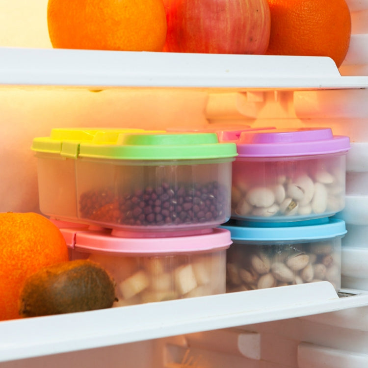 Contenitore per il pranzo Contenitore per alimenti in plastica Portatile da campeggio Picnic Contenitore per frutta pieghevole Contenitore per microonde