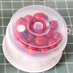 Frigorifero trasparente da cucina Coperchio sigillato per la conservazione del fresco Forno a microonde Coperchio riscaldante Coperchio impilabile per ciotola fresca, Small, Large