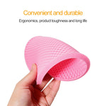 Tappetino rotondo antiscivolo resistente al calore in silicone a nido d'ape, dimensioni: 18x18x0,8 cm, Honeycomb Silicone Mat