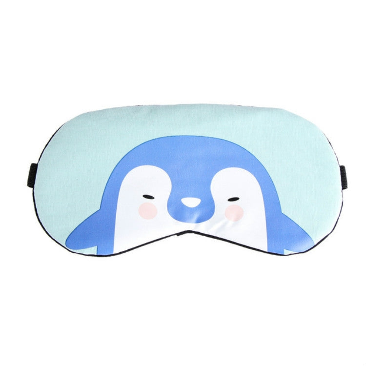Maschera per gli occhi per il sonno carino animale del fumetto Copertura per la visiera Massaggio Rilassa la maschera per gli occhi