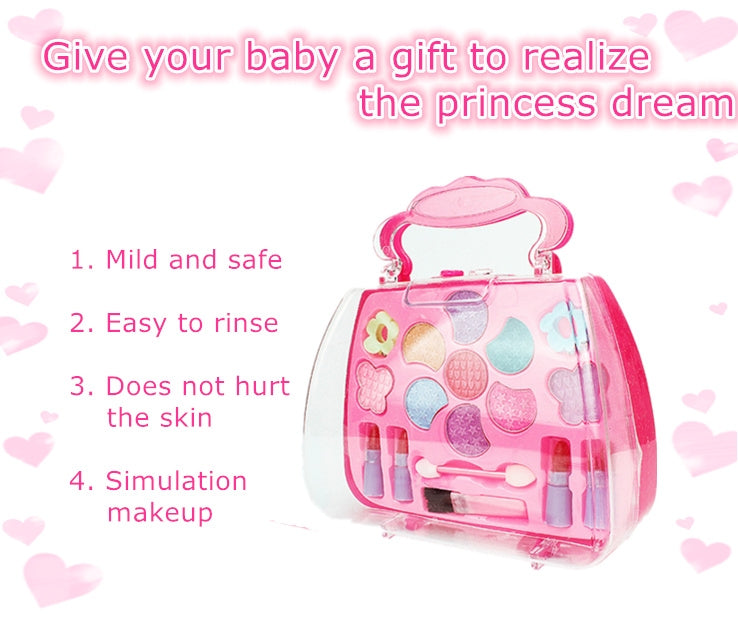 Set di giocattoli cosmetici per trucco per bambini Giocattoli cosmetici per ragazza portatili, Cosmetics Toys