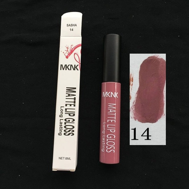 Rossetto liquido impermeabile sexy Lucidalabbra opaco Velluto Rossetto a lunga durata Cosmetico per il trucco