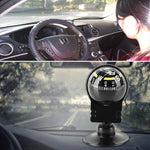 Bussola tascabile Strumento di navigazione Bussola per auto da escursionismo all'aperto Bussola nera, Car Compass