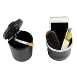 Forniture interne automobilistiche per posacenere LED ad alta temperatura 2 in 1 per auto BMW, LED Ashtray