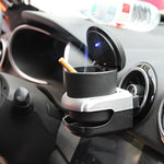 Forniture interne automobilistiche per posacenere LED ad alta temperatura 2 in 1 per auto BMW, LED Ashtray