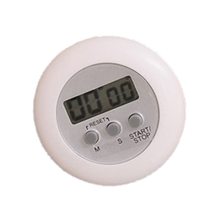 Sveglia da cucina con timer per conto alla rovescia digitale magnetico rotondo, supporto per sveglia, timer da cucina, Round Digital Countdown Timer, Digital Timer, Round Timer