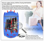 Mini asciugatrice portatile pieghevole per installazione gratuita, Mini Clothes Dryer
