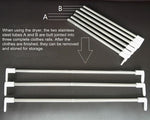 Mini asciugatrice portatile pieghevole per installazione gratuita, Mini Clothes Dryer
