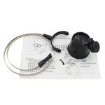 Lente d'ingrandimento LED 15X con fascia mani libere