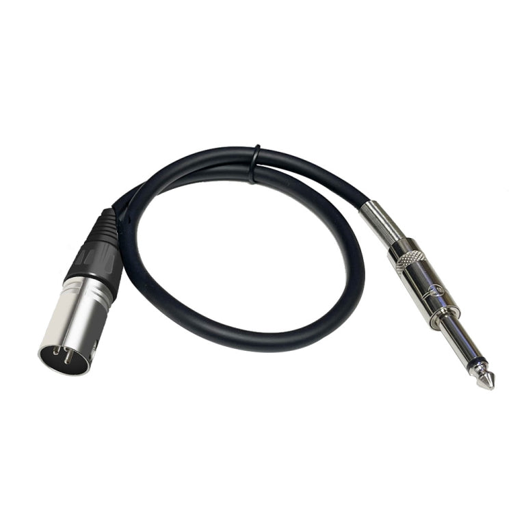 Cavo audio per microfono bilanciato da 6,35 mm Caron maschio a XLR a 2 pin, 0.5m, 1m, 1.5m, 2m, 3m, 5m, 10m, 15m, 20m, 30m