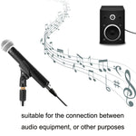 Cavo audio bilanciato 6,35 mm maschio a XLR 2 pin