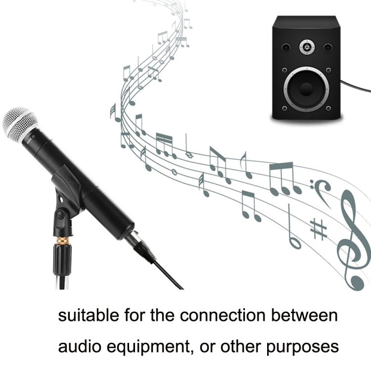 Cavo audio bilanciato 6,35 mm maschio a XLR 2 pin