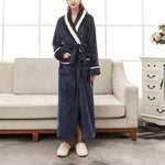 Coppia di modelli Accappatoio in spugna di grandi dimensioni, spesso caldo, paragrafo lungo, Female M, Male M, Female XL, Male XL, Female XXXL, Male XXXL