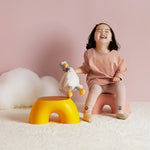 Semplice panca circolare piccola Sgabello rotondo per bambini per sgabello per scarpe
