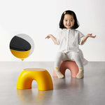 Semplice panca circolare piccola Sgabello rotondo per bambini per sgabello per scarpe