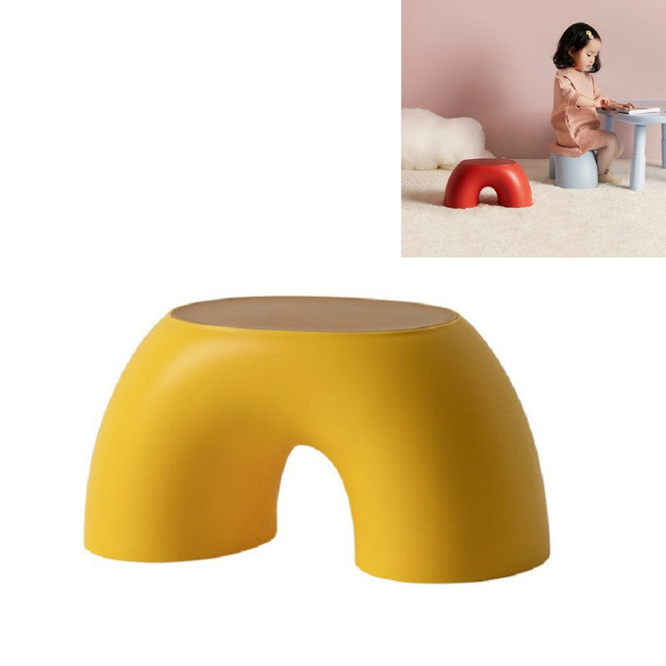 Semplice panca circolare piccola Sgabello rotondo per bambini per sgabello per scarpe