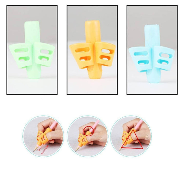 10 strumenti non tossici per la correzione della postura con impugnatura a matita per bambini, consegna casuale dei colori, 1 PC
