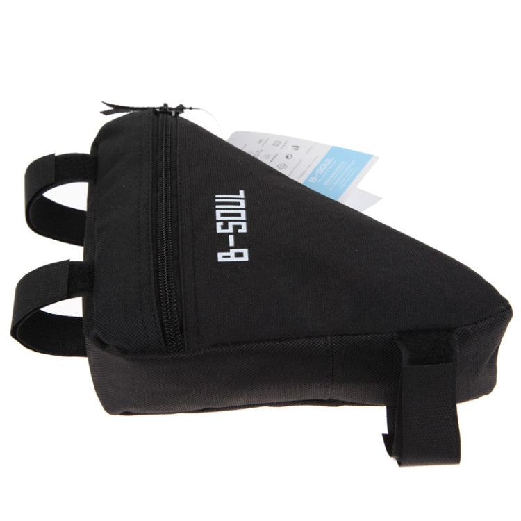 Borsa da bici triangolare Telaio a tubo anteriore Borse da bicicletta da ciclismo Borsa da strada MTB impermeabile con supporto per sella