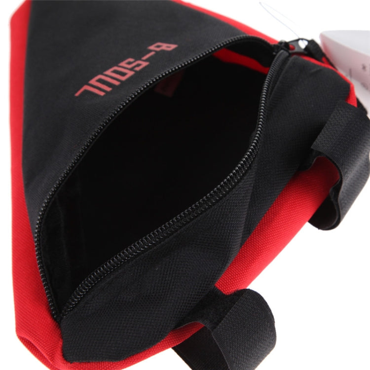 Borsa da bici triangolare Telaio a tubo anteriore Borse da bicicletta da ciclismo Borsa da strada MTB impermeabile con supporto per sella