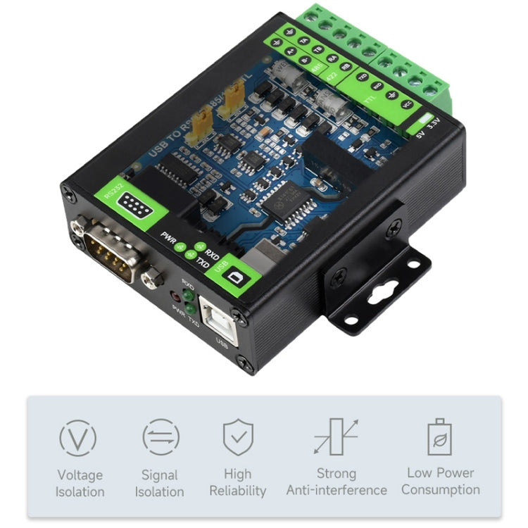 Convertitore isolamento USB a RS232/485/422/TTL FT232RNL