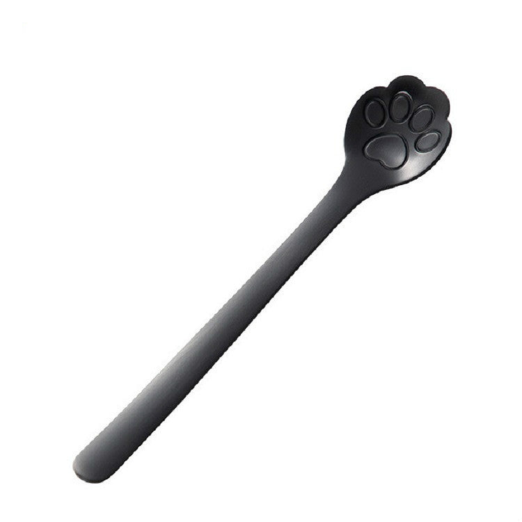 Cucchiaio da dessert per torta da dessert creativo con artiglio di gatto in acciaio inossidabile, Cat Claw Spoon Silver, Hollow Cat Claw Spoon Silver, Cat Claw Spoon Gold, Hollow Cat Claw Spoon Gold, Cat Claw Spoon Rose Gold                            ...