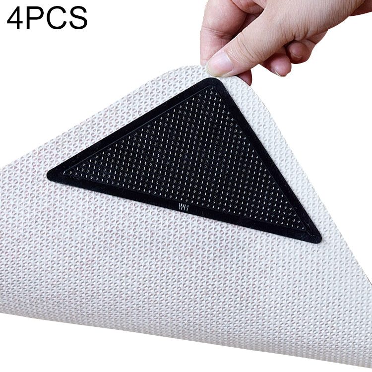 4 pezzi moquette antiscivolo adesiva per tappetino bagno