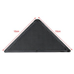 4 pezzi di moquette antiscivolo per tappetino da bagno, adesivo di sicurezza per pavimenti antiscivolo, Non Slip Bath Mat Sticker