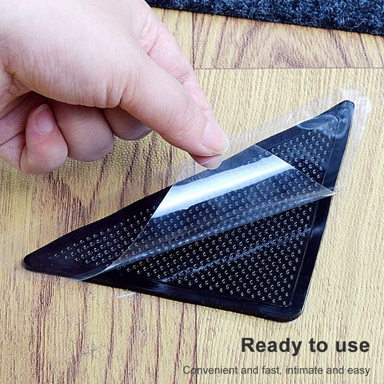 4 pezzi di moquette antiscivolo per tappetino da bagno, adesivo di sicurezza per pavimenti antiscivolo, Non Slip Bath Mat Sticker