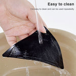 4 pezzi di moquette antiscivolo per tappetino da bagno, adesivo di sicurezza per pavimenti antiscivolo, Non Slip Bath Mat Sticker