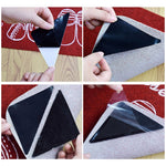 4 pezzi di moquette antiscivolo per tappetino da bagno, adesivo di sicurezza per pavimenti antiscivolo, Non Slip Bath Mat Sticker