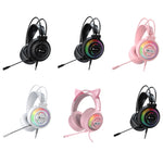 Cuffie cablate RGB PANTSAN PSH-400 USB e 3.5mm