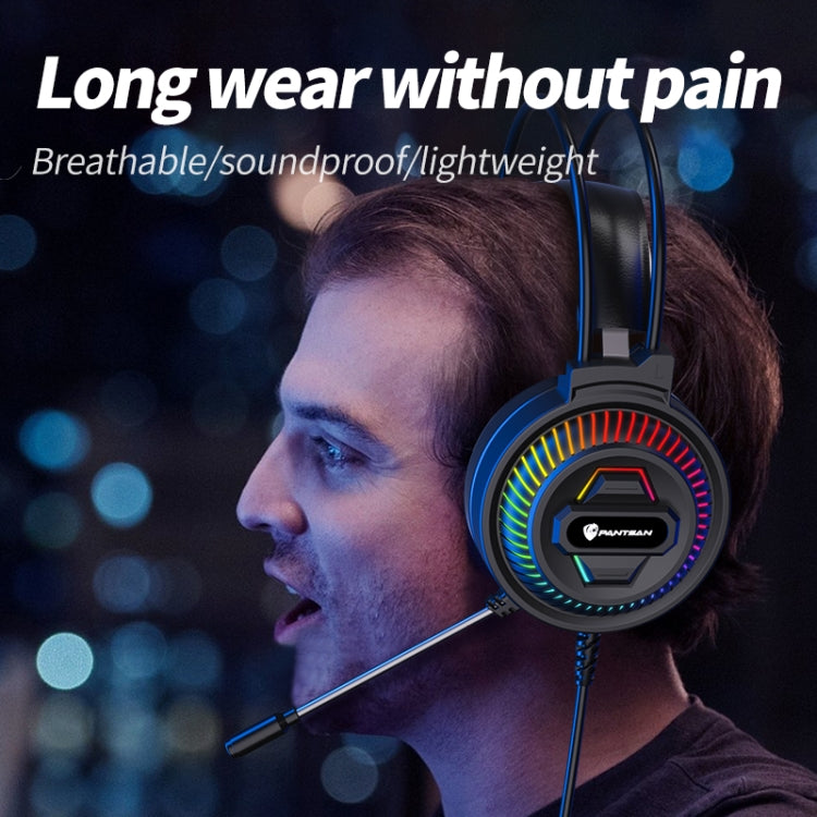 Cuffie cablate RGB PANTSAN PSH-400 USB e 3.5mm